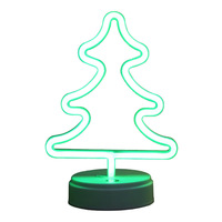Enseignes au néon LED à piles ou alimenté par USB, en acrylique, pour chambre à coucher, chambre d'enfants, salon, Bar, fête de noël