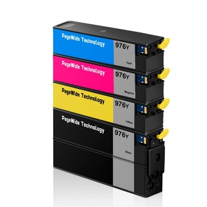 ตลับหมึกเติมอิงค์เจ็ท Supercolor 976Y 976 สำหรับเครื่องพิมพ์ HP Pagewide Mfp P57750 552dw/dn MFP 577dw/z P55250dw P57750 - Product Image 1