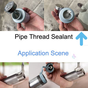 WBG 4 oz 8 oz Pro Dope Pipe Joint Compound Sellador de roscas multiusos con PTFE y cepillo - Product Image 4