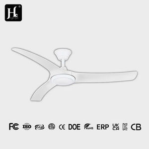 Ventilateur de plafond de 52 pouces à haut volume d'air avec lumière, commande par application, télécommande, interrupteur DC, solution d'installation incluse. - Product Image 3