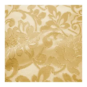 Wholesale Beige color home textile polyester cotton upholstery fabric for curtain & table cloth