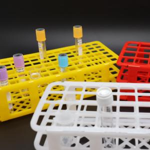 Support de laboratoire multifonctionnel <span class=keywords><strong>en</strong></span> plastique pour tubes à essai, détachable, pour tubes de 10 mm/30 mm, support pour tubes de centrifugation - Product Image 1