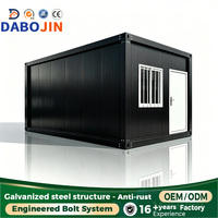 Maison modulaire moderne en conteneur, structure en acier, espace de vie préfabriqué, unité de maison mobile miniature