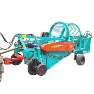 <span class=keywords><strong>Rouleau</strong></span> de <span class=keywords><strong>nettoyage</strong></span> de pierre résiduelle de terres agricoles cueillette de racines de ferme terre d'ail d'arachide terre agricole paille d'herbe Film plastique Machine de recyclage - Product Image 3