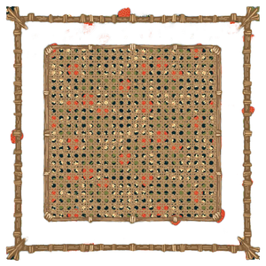 Luxury Strawberry Print PU Leather Mahjong Table Mat 31.5*31.5 Inch Waterproof Anti-Slip Foldable Portable <b>Game</b> <b>Pad</b> Poker Tiles - Product Image 1