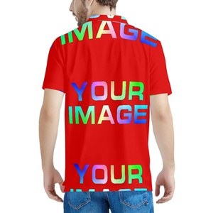 Men Polo <strong>Shirt</strong> Custom Fashion Print on Demand Summer Polyester Casual Short Sleeve Golf Simple T <strong>Shirt</strong> High Quality Wholesale - Product Image 2