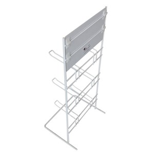 Soporte portátil <span class=keywords><strong>del</strong></span> metal de la tienda de bocadillos al por menor <span class=keywords><strong>del</strong></span> estante de exhibición <span class=keywords><strong>del</strong></span> piso de las patatas fritas - Product Image 3