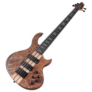 Guitare basse 5 cordes haut de gamme, vente en gros directe d'usine, en acajou, manche monobloc, avec sélecteur 5 positions - Product Image 1