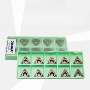 DESKAR 16ERM / <span class=keywords><strong>IRM</strong></span> 1.0ISO/2.5 ISO/11W/AG55/AG60 LF6118 CNC pièces de tournage machines CNC outils de tour outil d'insertion de filetage de lame en carbure - Product Image 3