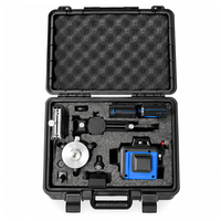 Kit de niveau laser auto-nivelant vert à 12 lignes pour une utilisation en intérieur et en extérieur avec base de réglage en aluminium