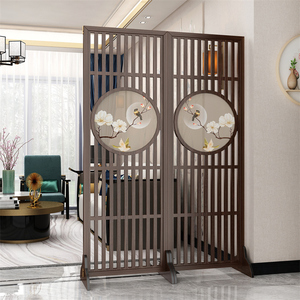 Hiện Đại Trong Suốt Sơn Mài Hoàn Thành Ngọn Lửa Chống Cháy Gấp Gỗ Rắn Phòng Phân Vùng Màn Hình Cho Phòng Khách Phòng Ngủ Cửa - Product Image 1