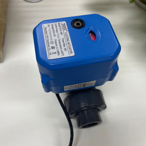 Katup Bola Listrik UPVC 2-Arah 15~50mm DC9~24V AC220V Aktuator Plastik Air Penggunaan Umum Dukungan OEM Katup Bola yang Dapat Disesuaikan - Product Image 6