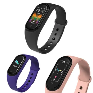M5 Smart Armband Uhr Fitness Tracker Aktivität Tracker Uhr mit Herz Rate Monitor Wasserdicht Band BT armband