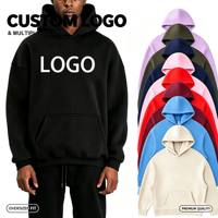 Sweat-shirt à capuche surdimensionné personnalisé, streetwear décontracté pour hommes et femmes
