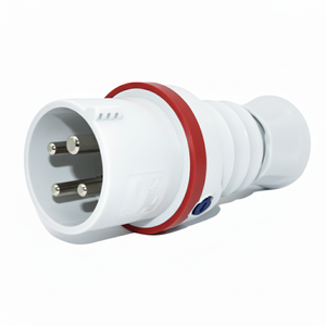 สำหรับ HP IP44/IP54 3P + T 16A 380-415V สีแดง6H ซ็อกเก็ตสกรูมือถือทองเหลืองเดินสายไฟตรงผนังสำหรับแอฟริกาใต้และ32A ยุโรป - Product Image 1