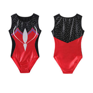 Body Senza Maniche per Ragazze, Abbigliamento per Allenamento in Palestra e Danza, Leotard da Ginnastica per Bambini con Strass a Forma di Fiore in Vendita - Product Image 2