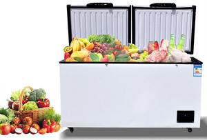 Réfrigérateur congélateur horizontale double température, 20 l, 200l, 300l, 500l, congélateur de poitrine, pour supermarché - Product Image 6