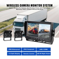 Filo Yönetimi Araç Otobüs Araba Kamera Sistemi Arka 7 İnç LCD Ekran Monitör DVR Video İzleme Kaydedici