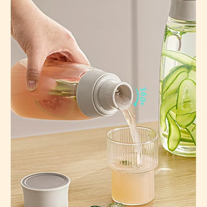 Bouteille d'eau froide en verre de qualité alimentaire, grande capacité, vide, pratique, pour la conservation du vin, idéale pour la maison (vente en gros) - Product Image 4