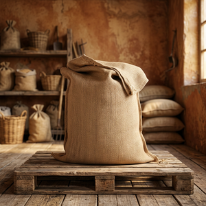 Woven Jute Gunny Sack Durable Eco Friendly <b>Storage</b> <b>Bag</b> for Bulk Goods Packing Shipping Grain Farm Produce and Agricultural - Product Image 1