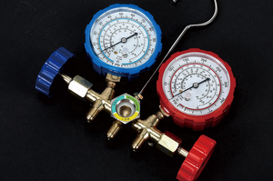 Jeu de manomètres en laiton pour climatisation et réfrigération, outil pour le chargement de climatiseurs R22, <span class=keywords><strong>R410A</strong></span>, R134A - Product Image 4