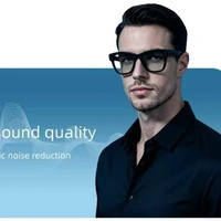 Lunettes Intelligentes Tactiles IA T100 Design Professionnel Enregistrement d'Image HD 1080P Traduction en Temps Réel ChatGPT Appel Téléphonique GPS 300 mAh