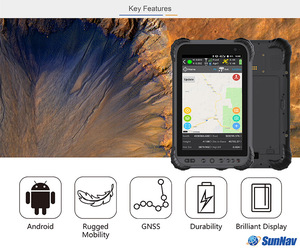 Android 8,1 OS de controlador de datos P9II para RTK controlador y SIG medición <span class=keywords><strong>GPS</strong></span> de mano/GNSS recopilador de datos SIG - Product Image 4