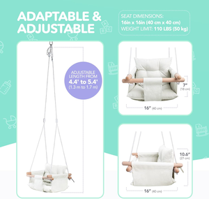 Silla colgante Cama Columpio al aire libre Silla de dormitorio para salidas de primavera y barbacoa <span class=keywords><strong>Hamaca</strong></span> interior para niños - Product Image 2