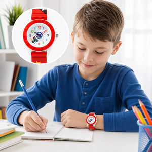 Reloj de Cuarzo con Diseño de Motocicleta de Carreras para Niños, con Dial de Dibujos Animados, Moderno y Genial, Regalo para las Fiestas - Product Image 4