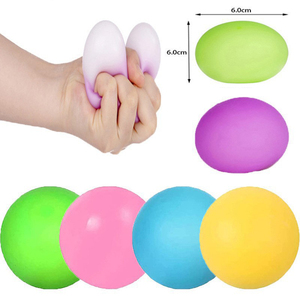 Balles anti-stress créatives à changement de couleur, balles de farine colorées à presser, jouet de décompression, balle à changement de couleur - Product Image 5
