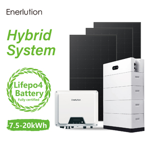 Hệ thống lai 10KW + Pin có thể xếp chồng 20kwh, bản sao lưu cuối cùng cho mất điện & khẩn cấp - Product Image 1