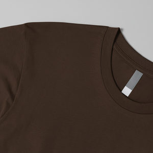 Mélange de couleurs Coupe régulière 100% coton T-shirts T-shirt Nouveau T-shirt standard coloré à col rond - Product Image 1