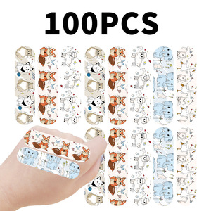 Pansements adhésifs de qualité médicale, à thème de dessins animés, mignons et féminins, imperméables, en sachets, vente en gros. - Product Image 3