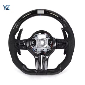 <span class=keywords><strong>Volante</strong></span> Deportivo Personalizado de Fibra de Carbono YZ para <span class=keywords><strong>BMW</strong></span> F10 F20 F21 F30 F32 F36 M3 F15 M5 F80 M4 F82 M2 F87 E70 E71 E90 X3 - Product Image 1