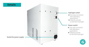 Générateur d'hydrogène d'oxygène d'électrolyse de l'eau <span class=keywords><strong>pure</strong></span> PEM 150 Ml/min pour une utilisation en <span class=keywords><strong>laboratoire</strong></span> - Product Image 6