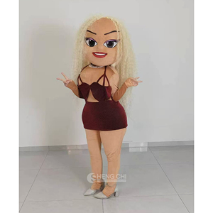 Disfraz de Mascota Personalizado <span class=keywords><strong>para</strong></span> Actuaciones en Escenario, Fiestas, Personaje de Dibujos Animados de Gran Tamaño, Colorido y Atractivo, <span class=keywords><strong>para</strong></span> Mujer Adulta - Product Image 1