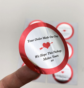 Customized Guodi Brand <strong>Silver</strong>-chromium Glossy PET Adhesive Sticker Matte <strong>Silver</strong> Brushed Waterproof Digital <strong>Printing</strong> for Pet Use - Product Image 2