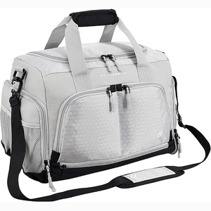 Free sample Travel Duffle <b>Bag</b> Sports Gym <b>Bag</b> with Shoes Compartment <b>Overnight</b> <b>Bag</b> for <b>Men</b> Women Waterproof - Product Image 4