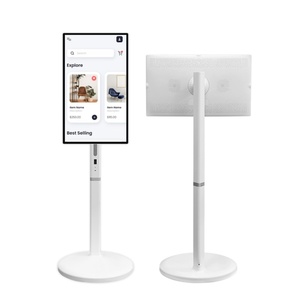 Téléviseur intelligent portable de 32 pouces, écran tactile LCD PCAP 10 points, divertissement à domicile, machine tactile interactive sans fil mobile - Product Image 1