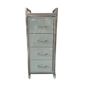 Armoire à outils de coiffeur en acier inoxydable stockage de salon de coiffure chariot à outils de repassage spécial chariot de salon - Product Image 5