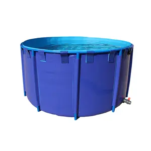 Vendita calda 1000L pvc acquario grande acquario di plastica per acquacoltura attrezzature altre attrezzature per acquacoltura