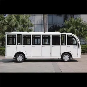 Mini otobüs elektrikli gezi 72V gezi otobüsü 23 koltuk gezi araçları satılık
