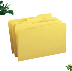 Офисная Классическая папка для файлов размером с разноцветные буквы, сортировка файлов, легкая сборка документов, папки для файлов с разделением на 1/3 - Product Image 3