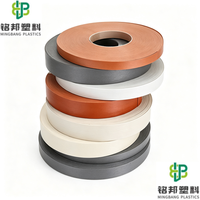 Bande de chant PVC écologique en gros pour l'industrie de la fabrication de meubles, dimensions personnalisées, bande décorative pour le bord des meubles