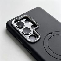 Étui Premium avec Anneau Rotatif à 360° et Béquille, Coque Hybride Antichoc en TPU et PC pour Samsung Galaxy S25 S24 Ultra S23 Series