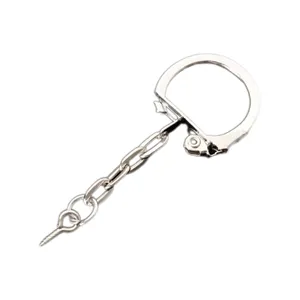 Groothandel Op Maat Gemaakte C-Vormige Gesp Gegalvaniseerde Legering Ophanging Ketting Diy Sieraden Accessoires Met Nagels Metalen Sleutelhangers