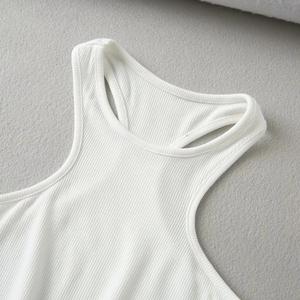 <span class=keywords><strong>2022</strong></span> nueva llegada Racer Vest Ins Trend estilo europeo y americano corto sin mangas mujeres Crop Tank Top - Product Image 6