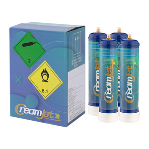 Creamjet France Stock Fast Delivery Whipped Cream Gas Tank High Pressure CO2/N2 Dessert <b>Tools</b> Gas Cylinder - Product Image 1