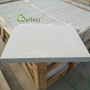 Flamed Snow White Quartzite Đối Phó, Đá Trắng Tự Nhiên Đối Phó Với Hồ Bơi - Product Image 2