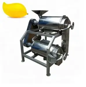 Machine à battre la mangue à double canal/machine à réduire en pulpe la mangue/machine à pulpe de fruit
